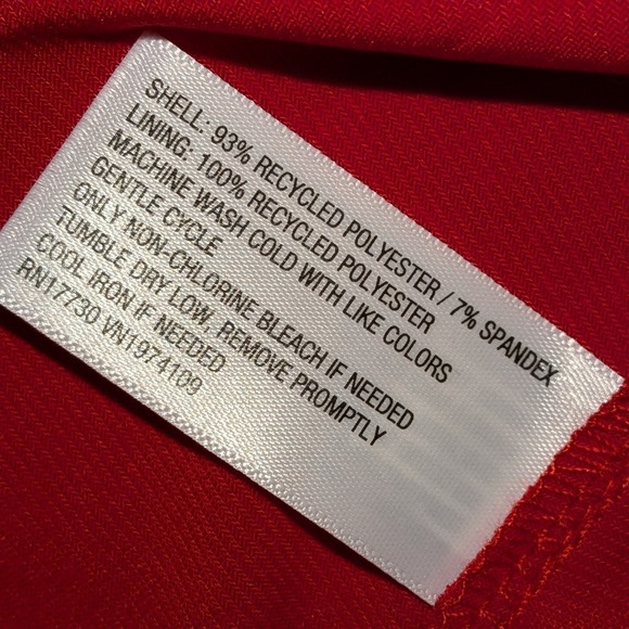 Wild Fable Red Mock Neck Tiered Ruffle Mini Dress Sleeveless XS NWT - Picture 11 of 11